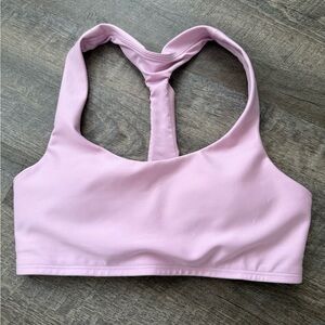 Airlift Advantage Racerback Bra in sugarplum pink